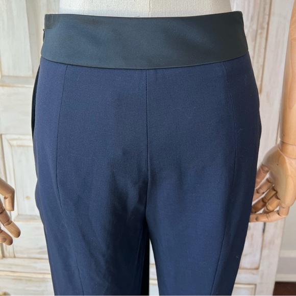 Tory Burch Navy Blue Trousers - Picture 4 of 6